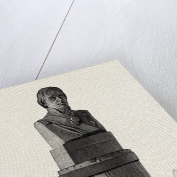 Nelson's Bust. Horatio Nelson, 1st Viscount Nelson, British Admiral by Anonymous