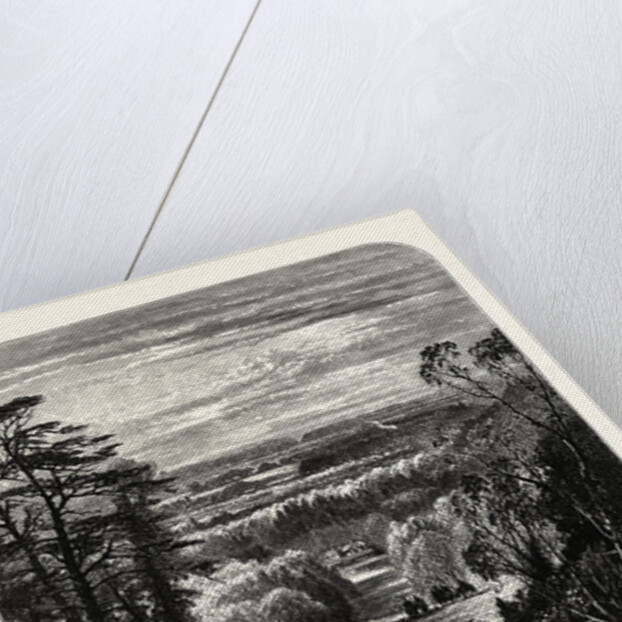 The Fishing Temple, Virginia Water, from the Belvidere. Village Being in the Borough of Runnymede in Surrey by Anonymous