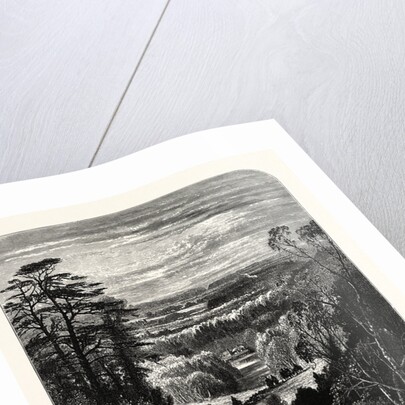 The Fishing Temple, Virginia Water, from the Belvidere. Village Being in the Borough of Runnymede in Surrey by Anonymous