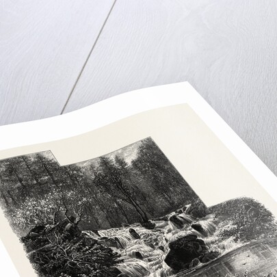 The Cascade, Virginia Water, Village Being in the Borough of Runnymede in Surrey by Anonymous