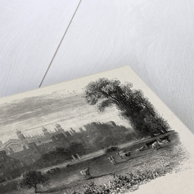 Eton College, from the River by Anonymous