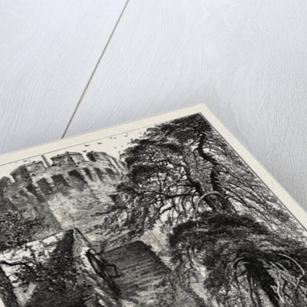 Guy's Tower and the Walls of Warwick Castle by Anonymous