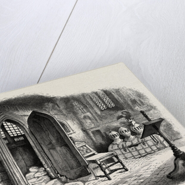 Side Chapel in Warwick Church by Anonymous