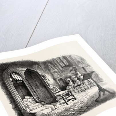 Side Chapel in Warwick Church by Anonymous