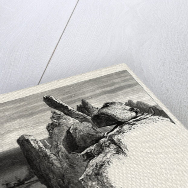 The Logan Rock, Cornwall by Anonymous