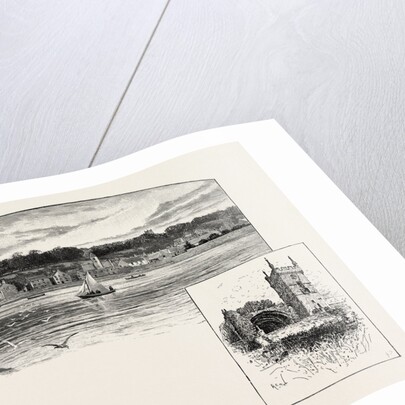 Culross, from the Pier, Culross Abbey by Anonymous