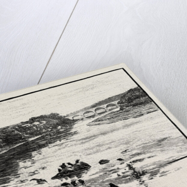 Coldstream Bridge, from Up-Stream by Anonymous