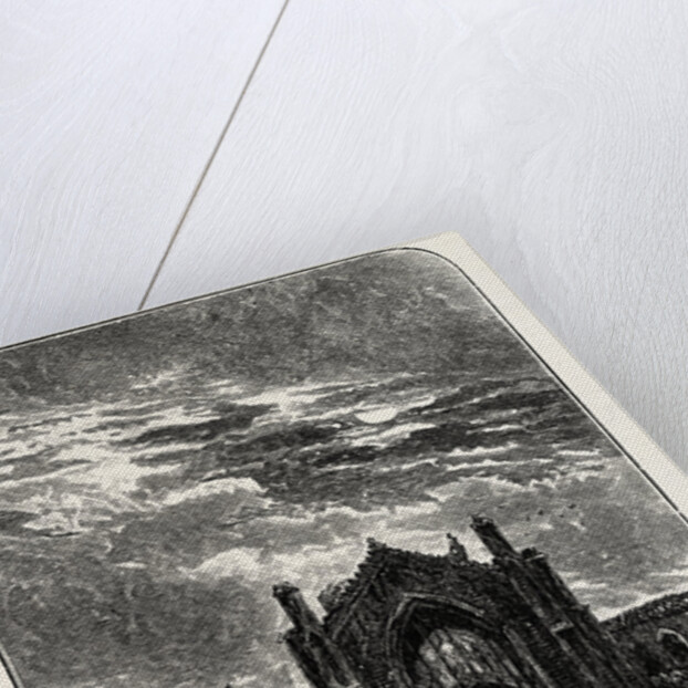 Melrose Abbey: The East Window by Anonymous