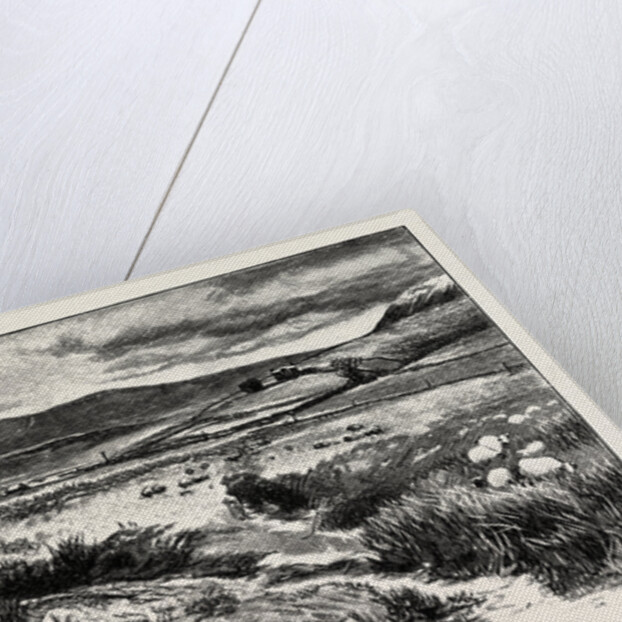 Keilder Moors (with Peel Fell to the Right) by Anonymous