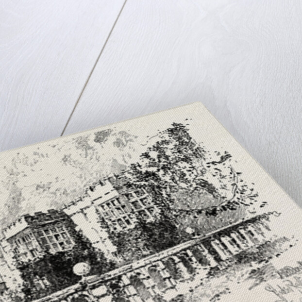 The Terrace, Haddon Hall by Anonymous