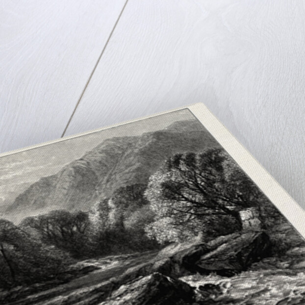 On the River Lledr by Anonymous