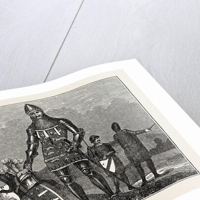 Military Costume of Edward the Black Prince, Edward of Woodstock, in 1376. by Anonymous