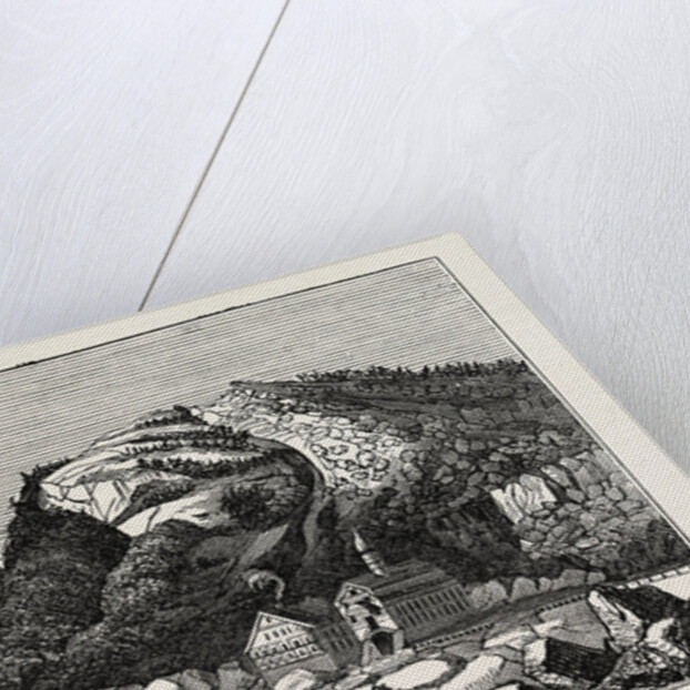 Church and Buildings Erected on the Site of the Village of Goldau, Arth, Canton of Schwyz, Switzerland by Anonymous