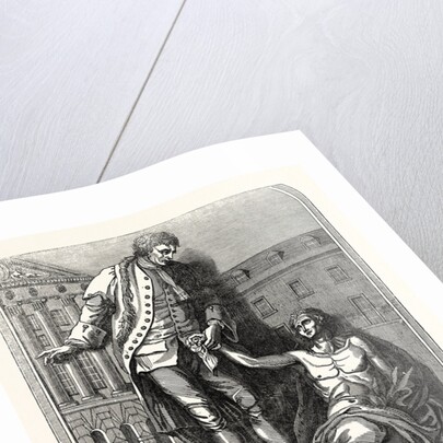 The Statue of Thomas Guy, a British Bookseller, Speculator and De Facto Founder of Guy's Hospital, London by Anonymous