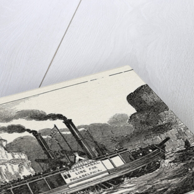 The American Steam Vessel, the Carroll of Carrolton by Anonymous