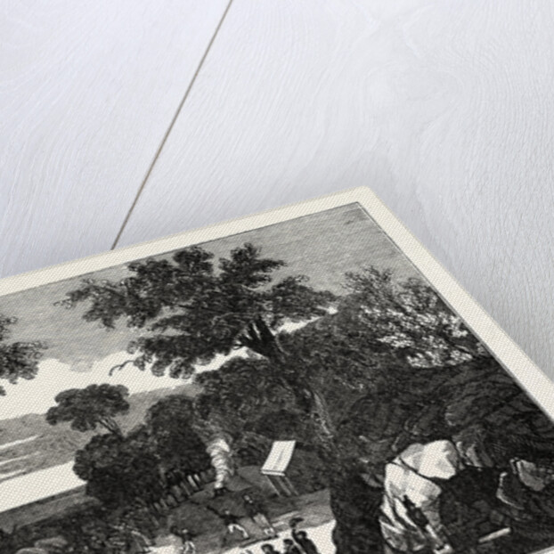 The Shipwrecked Crew of the Alceste, on the Island of Polo Leat. by Anonymous