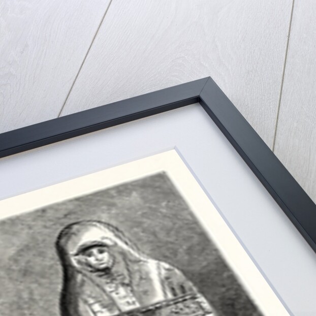 Egyptian Mummy and Case in the British Museum. London by Anonymous