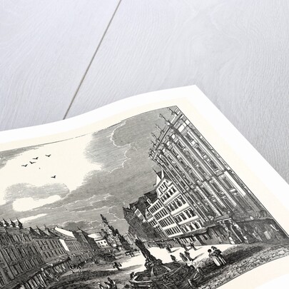 The Graben, a Leading Thoroughfare, in Vienna, Austria by Anonymous