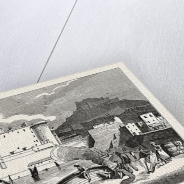 The Castle of St. Elmo, in Naples Italy by Anonymous