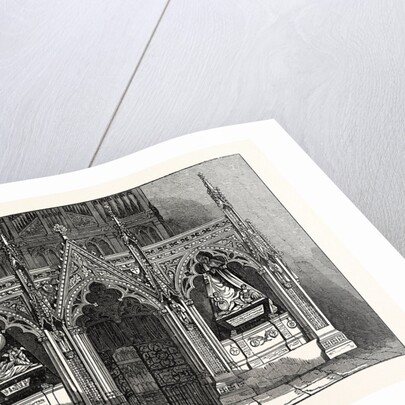 The New Screen in Westminster Abbey, London by Anonymous