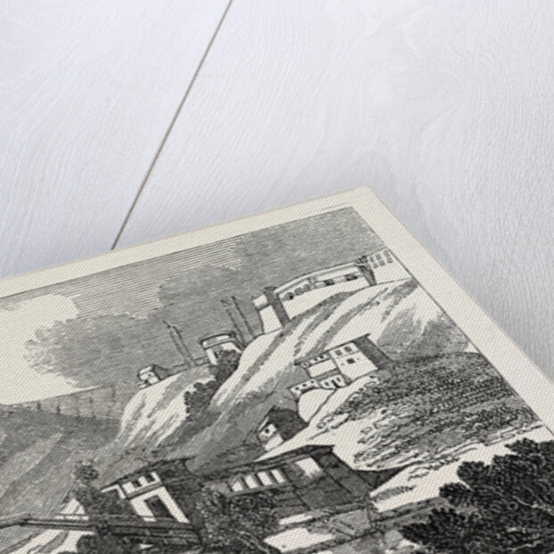 Fir Bridge and Castle of Wandipore, Thibet by Anonymous