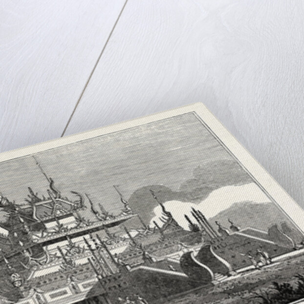 Burmese Kioum, or Royal Convent, Burma by Anonymous