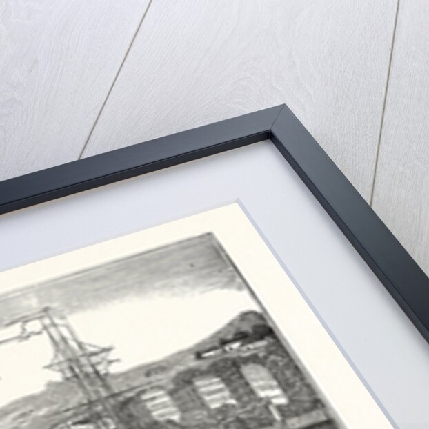 Launch of His Majesty's Ship Waterloo, at Chatham by Anonymous