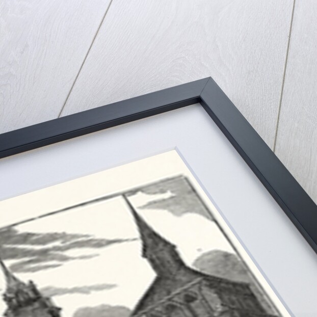 The Church of Notre Dame at Dijon, France by Anonymous