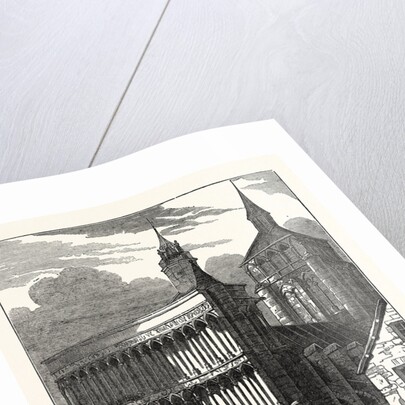 The Church of Notre Dame at Dijon, France by Anonymous