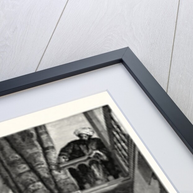 A Turkish Courtyard Scene by Anonymous