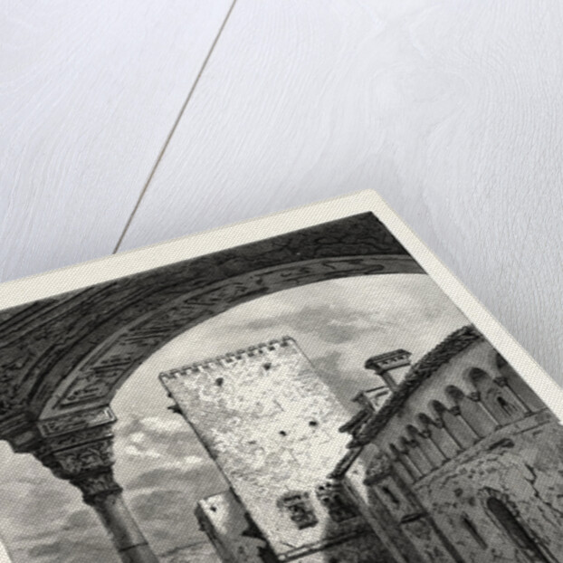 Northern Wall of the Alhambra, Granada by Anonymous