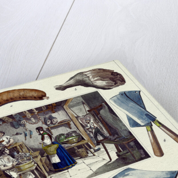 At the Butchers by Anonymous