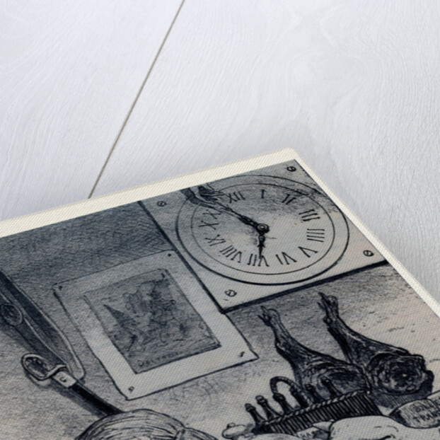 Food Shop in 19th Century France by Anonymous