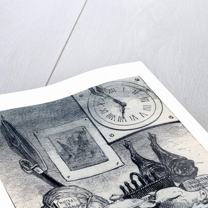 Food Shop in 19th Century France by Anonymous