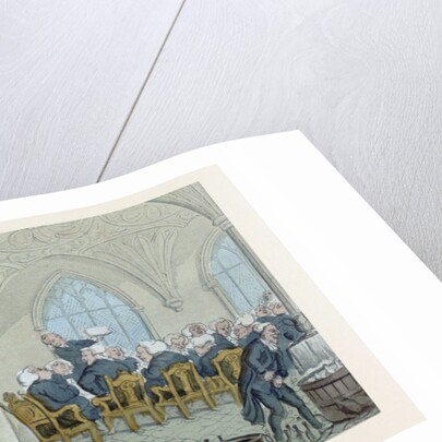 Dr. Syntax Entertained at College by Anonymous