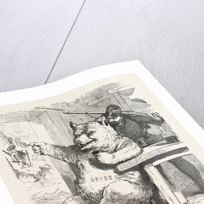 Bear Having a Glass of Wine by Anonymous