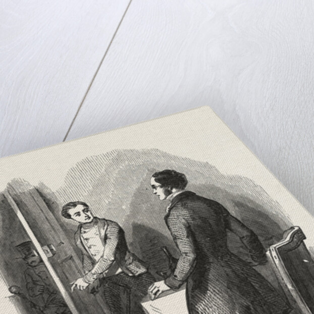 A Glass of Wine in the Garden by Anonymous