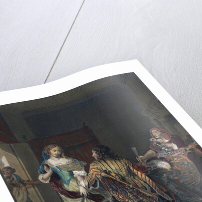 The Rejected Proposal. Wine Glass by Anonymous