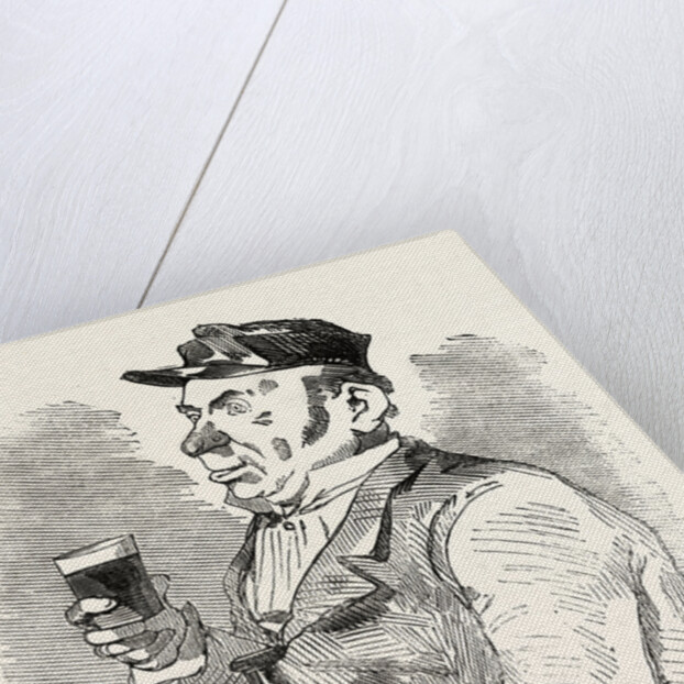 The Concierge of the Roche-Noire Castle Drinking on the Health of the Count by Anonymous