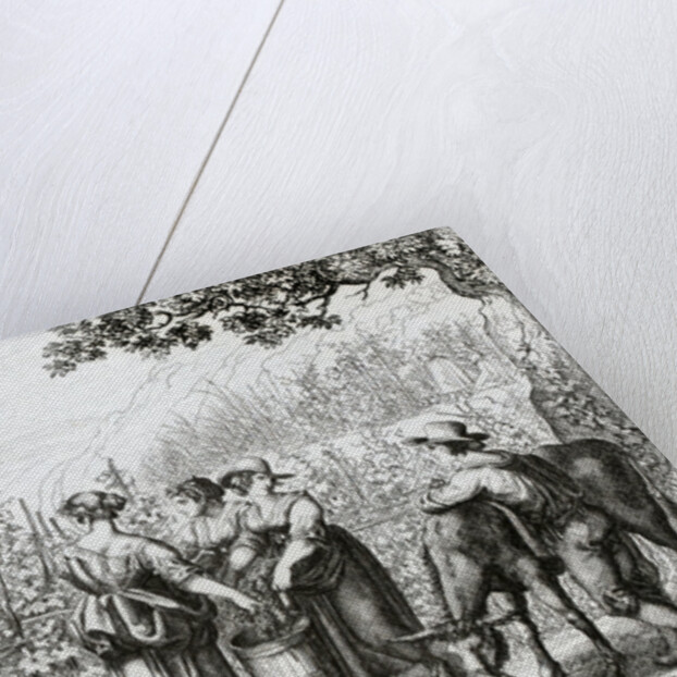 The Harvest in Tivoli by Anonymous