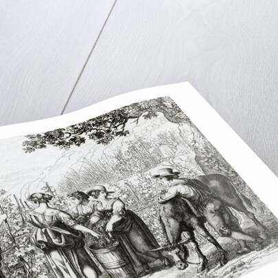 The Harvest in Tivoli by Anonymous