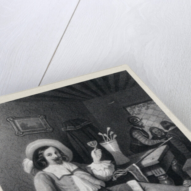 Man Drinking Wine by Anonymous