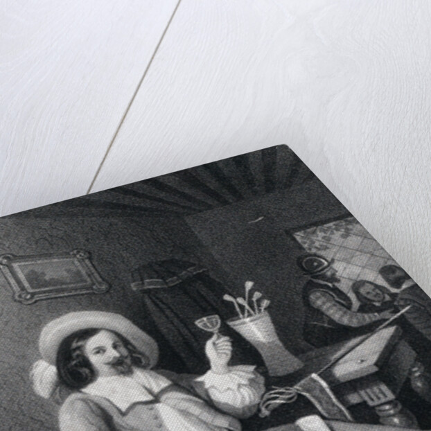 Man Drinking Wine by Anonymous