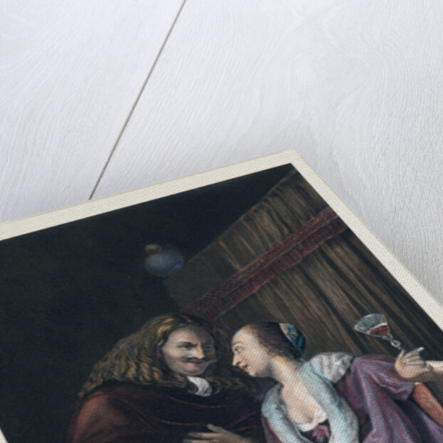 Lunch with Oysters and Wine by Anonymous