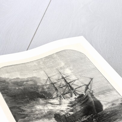 Destruction of the Goliath Training Ship, Off Grays, Essex, by Fire, 1876 by Anonymous