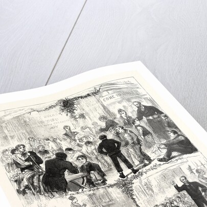 Christmas Day at the Golden Lane Mission: Clothing and Feeding the Ragged Children, 1876 by Anonymous