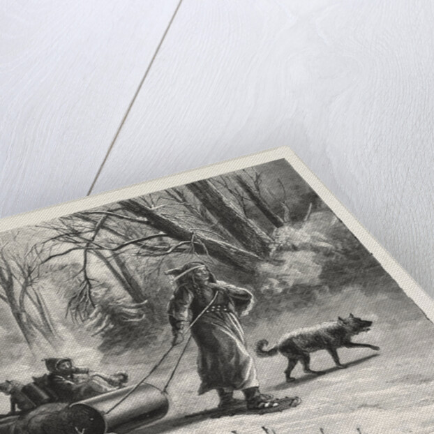 Winter in the Far West: An Indian Sledge Journey, United States by Anonymous