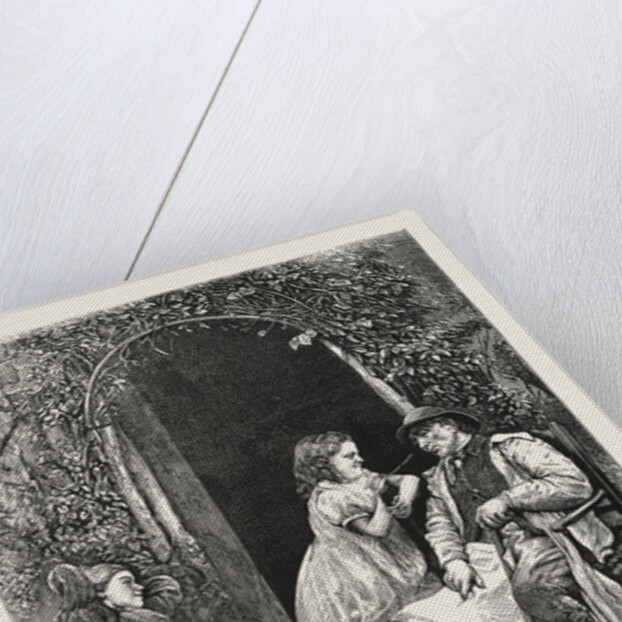 The Plague of the Village, Man, Woman, Child, Outdoors by Anonymous