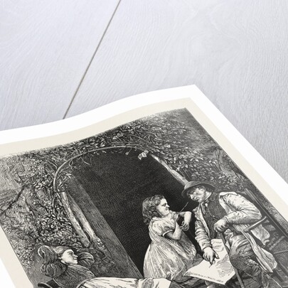 The Plague of the Village, Man, Woman, Child, Outdoors by Anonymous