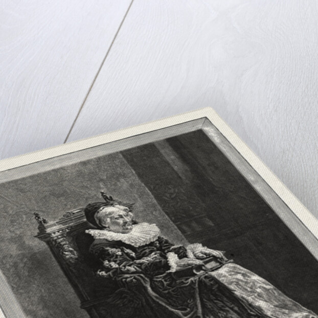 The Lady of the Grange, Picture of T. Walter Wilson in the Dudley Gallery by Anonymous